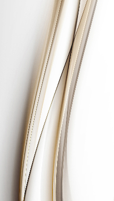 Roller blind for large window Wave on a white background