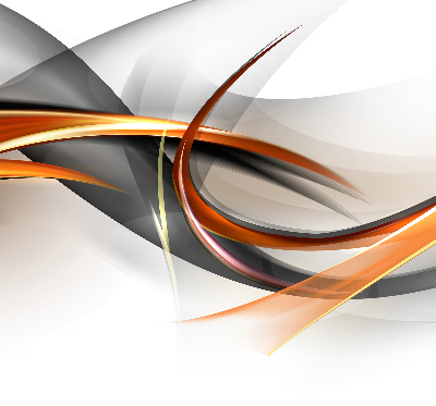 Roller blind for large window Orange line pattern