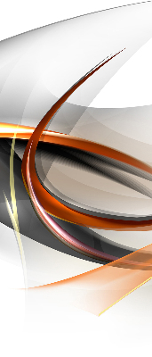 Roller blind for large window Orange line pattern