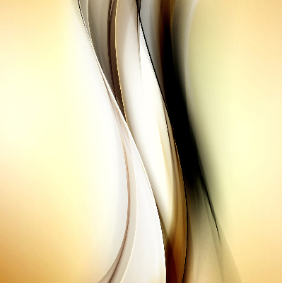 Fabric roller blind Yellow abstraction
