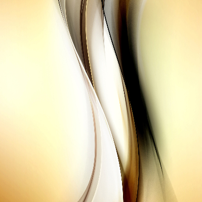 Fabric roller blind Yellow abstraction