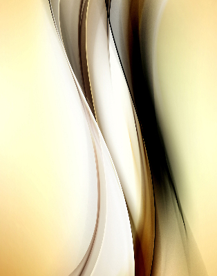 Fabric roller blind Yellow abstraction
