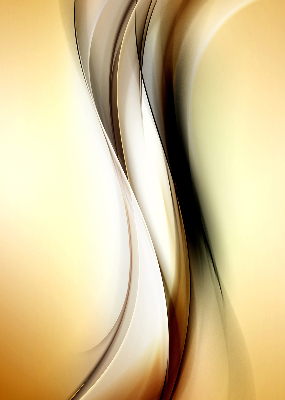 Fabric roller blind Yellow abstraction