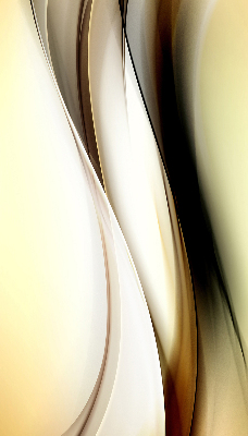 Fabric roller blind Yellow abstraction