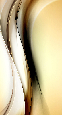 Fabric roller blind Yellow abstraction
