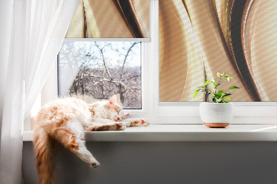 Modern roller blind Metal