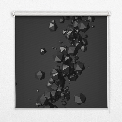 Roller blind for large window Falling lumps
