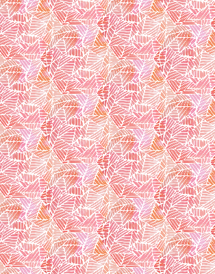 Modern roller blind striped triangles pattern