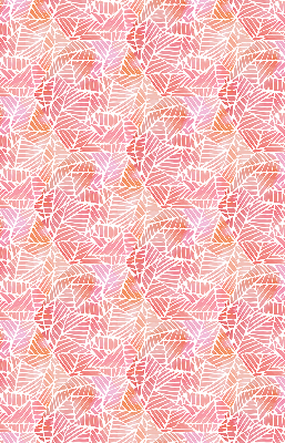Modern roller blind striped triangles pattern