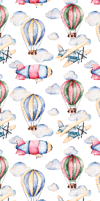 Roller blind for large window Airships and balloons