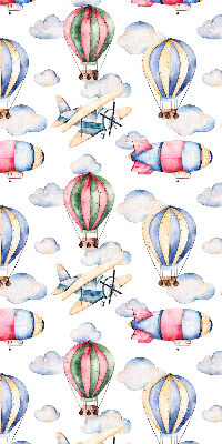 Roller blind for large window Airships and balloons
