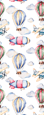 Roller blind for large window Airships and balloons