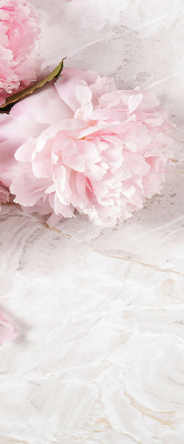 Roller blind for large window Flowers