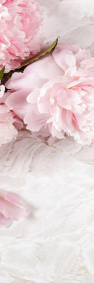 Roller blind for large window Flowers