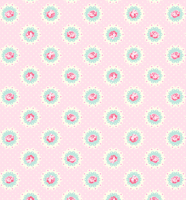 Fabric roller blind Roses