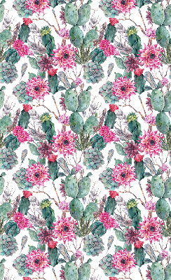Modern roller blind Cactus flower
