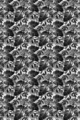 Modern roller blind Gray leaves
