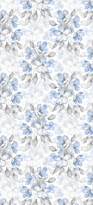 Roller blind for large window Flowers