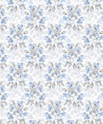 Roller blind for large window Flowers