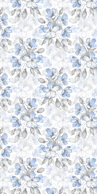 Roller blind for large window Flowers