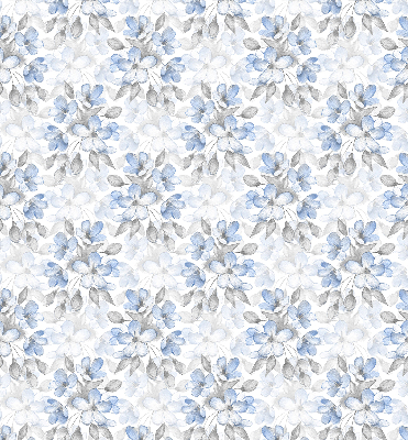 Roller blind for large window Flowers