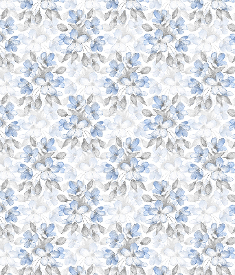 Roller blind for large window Flowers