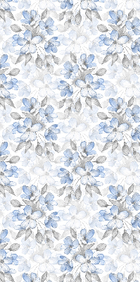 Roller blind for large window Flowers