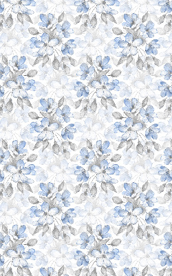 Roller blind for large window Flowers