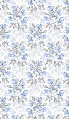 Roller blind for large window Flowers
