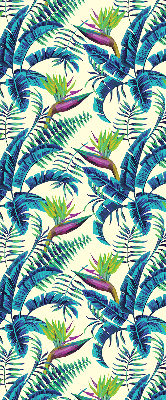 Fabric roller blind Tropical plants