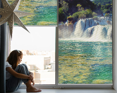 Fabric roller blind Waterfall