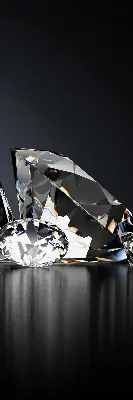 Modern roller blind diamonds pattern