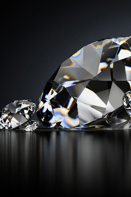 Modern roller blind Diamonds