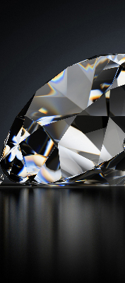 Modern roller blind Diamonds