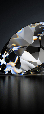 Modern roller blind Diamonds