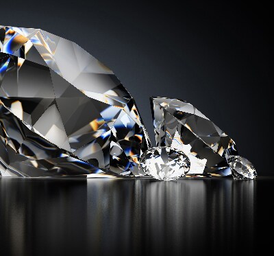Modern roller blind Diamonds