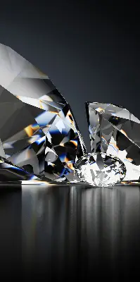 Modern roller blind diamonds pattern