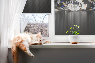 Modern roller blind Diamonds