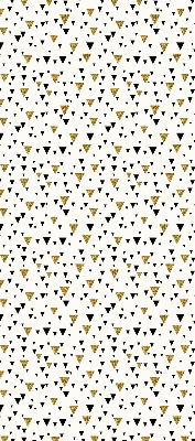 Roller blind for large window Triangles