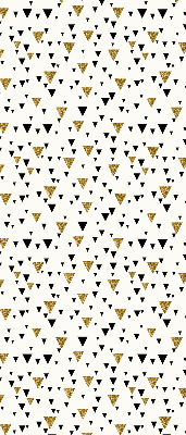 Roller blind for large window Triangles
