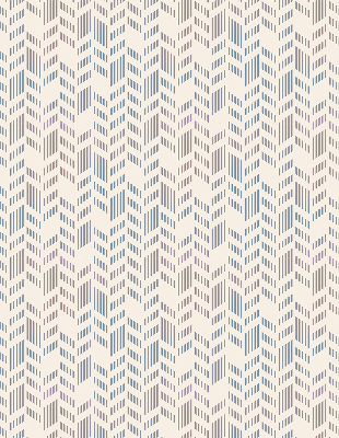 Roller blind for large window Striped fir