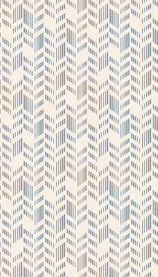 Roller blind for large window Striped fir