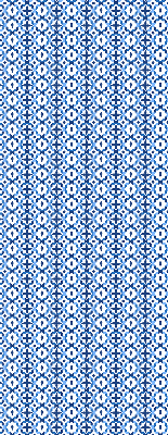 Modern roller blind Blue shapes