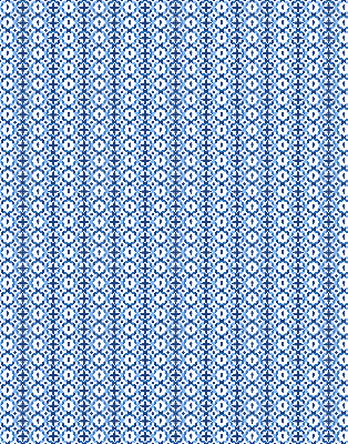 Modern roller blind Blue shapes