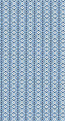 Modern roller blind Blue shapes