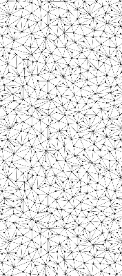 Modern roller blind Connected dots