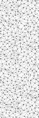 Modern roller blind Connected dots