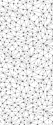 Modern roller blind Connected dots