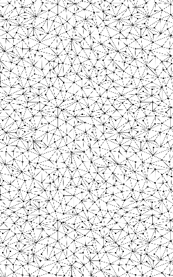 Modern roller blind Connected dots