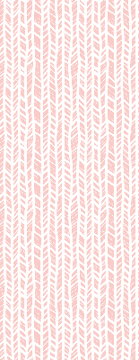 Roller blind for large window Herringbone